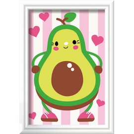 CreArt, Paint by Numbers Children - Avocado