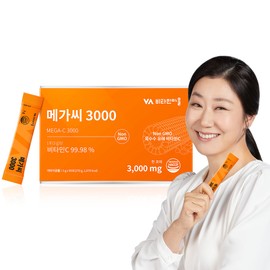 Vitamin Village Mega C 3000 High-content Vitamin C 90 packets, 1 pack / 비타민마을 메가씨 3000 고함량 비타민C 90포, 1개