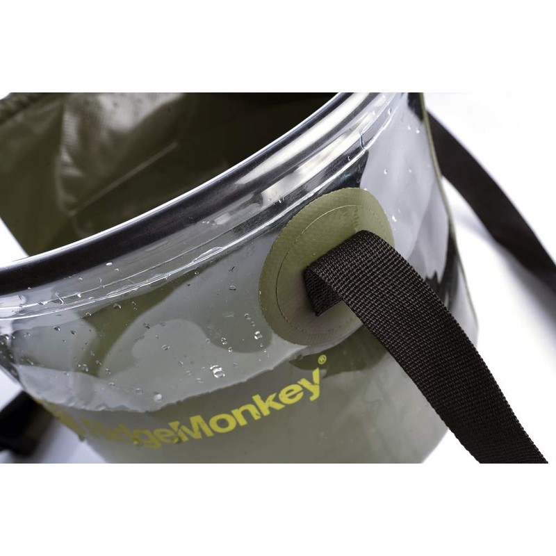 RidgeMonkey Folding Bucket for Carp Fishing Perspective Collapsible Bucket 15