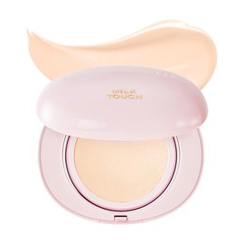 Base de maquillaje Milky Glow Cushion de Milktouch  Para rellenar en Navidad  Base de maquillaje Viral Korean Cushion  Piel de cristal, sin oxidación 