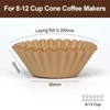 Disposable Coffee Paper Filters for Cuisinart 12cup Coffee Maker DCC-3000P1,
