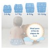 Pañales Ecológicos Reutilizables Pack 6 6 Insertos Bluelander Ajustables