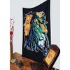 Sophia Art Happy Bob Marley Tapestry, Indian Hippie Wall Hanging