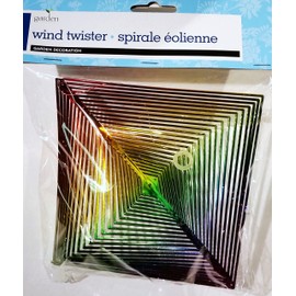 Wind Twister Garden Decoration: Rainbow Diamond