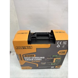 Alloyman 16 Line Laser Level, Self Leveling 4x360° Green Laser Level