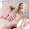 flintronic African Mesh Sponge, 4 Pieces African Exfoliating Sponge, Exfoliating