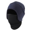 Connectyle Men's Fleece Earmuffs Cap with Face Cover, Warm Cap,