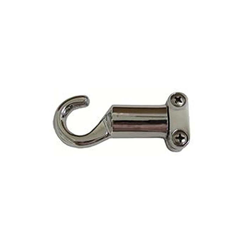 American Granby AGHP53 0.75in Rope Hook Cp Brass Cleat