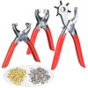 Multifunctional Belt Puncher Leather Hole Punch Pliers Eyelet Plier Grommet