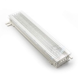 InstallerParts 66 Punch Down Block - Terminating Block for Data Network Wiring, Telephone Punch Down Cabling, Wire Termination - White