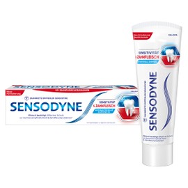 Sensodyne Sensitivity & Gum Toothpaste, 75 ml, Toothpaste for Improved Gum Health and Reduction of Pain Sensitivity
