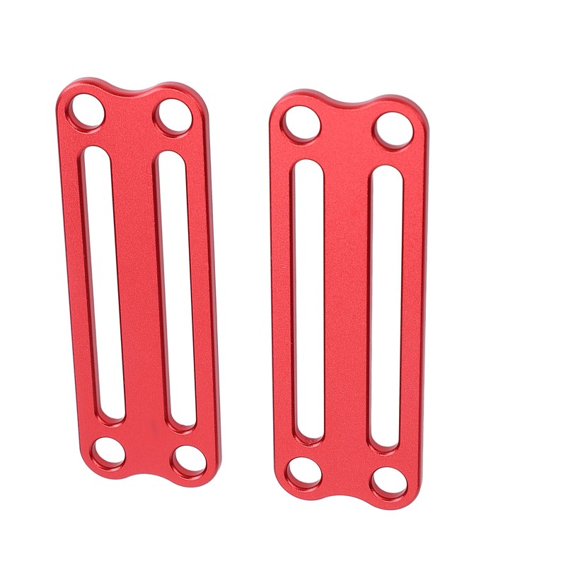 2PCS Weight Belt Keeper Aluminum Alloy 4 Hole Lightweight Dive