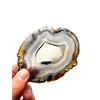TENET Natural Agate Healing Stone for Reiki Meditation 10-12cm