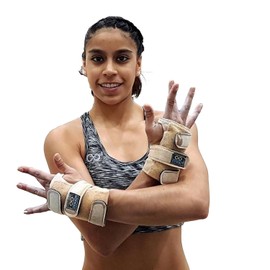 GILLING ACTIVE Muñequeras Gym - Muñequeras Deportivas Completa tu Conjunto Deportivo Mujer - Travel Essentials - Running Ropa Gym Niña - Apta para Todas las Edades Color Beige - Talla S