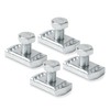 Camotokiit 4 Set Truck Bed Rail Bolts Nuts Cargo Tie