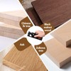 Chamfer Plane Adjustable Woodworking Hand Planer with 6 Cutter Head
