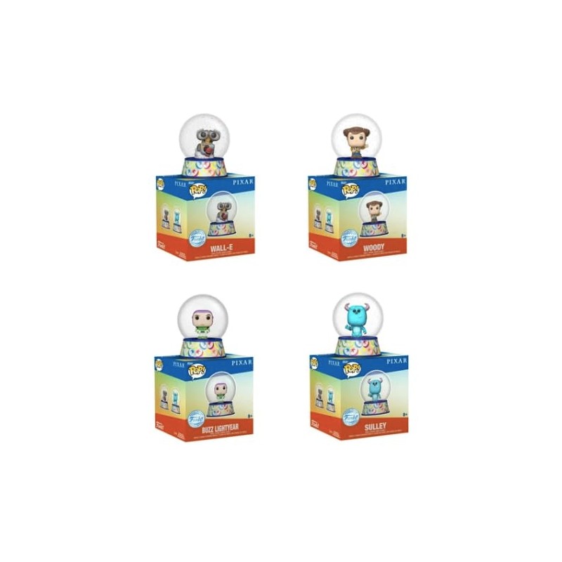 Funko Pixar Mini Snow Globes (1 Random Image)