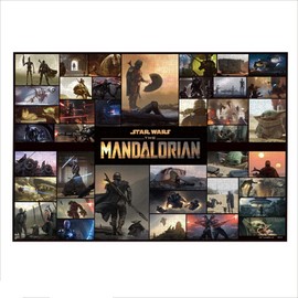 1000 Piece Jigsaw Puzzle Star Wars The Mandalorian The MANDALORIAN 20.1 x 29.9 inches (51 x 73.5 cm)