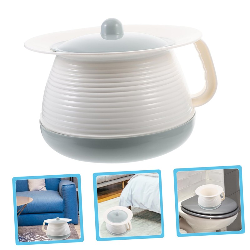 Homoyoyo Chamber Pot for Adults and Women with Lid -