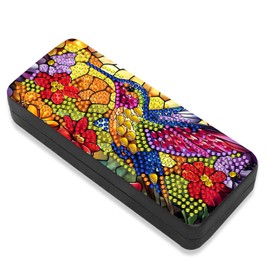 Leatrice 5d Diamond Art Kits for Adults Small Diamond Painting Kit Gem Art Paint by Diamonds Dots Eyeglasses Case DIY for Beginner Women