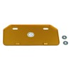 POSH FAITH Motorcycle Aluminum License Plate (Angle Cut Top Corners),