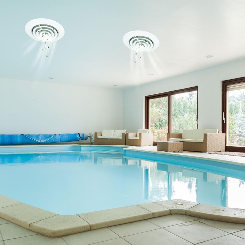 Therwen 1 Piece 8 Inch Round Vent Cover Ceiling Diffuser