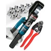 AMZCNC Wire Rope Crimping Tool for Aluminum Crimping Loop Sleeve,