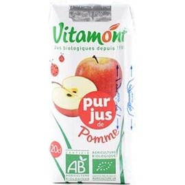 Apple Juice Organic S/A 6X20CL