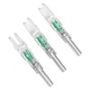 3PCS Archery Lighted Nocks Plastic Automatic with Switch 6.2mm Inner