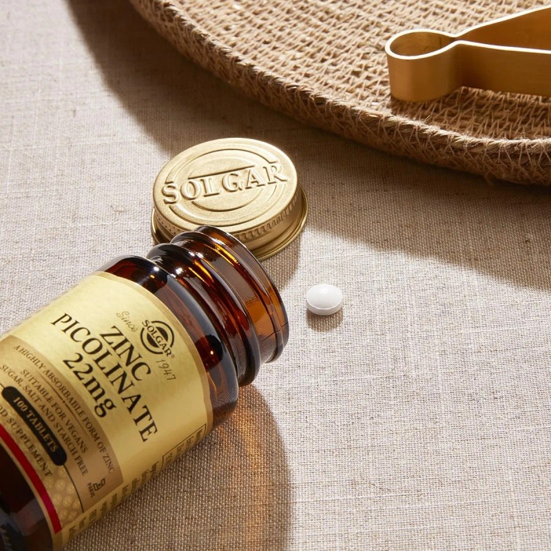 Zinc Picolinate Solgar 22mg 100tab