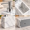 Kitchen Soap Dispenser with Sponge Holder for Sink Organization –