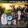 Teengse 2Pcs Automatic Water Level Control Float Valve 304 Stainless