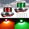 YCY 16 LED Navigation Marine Light 2Pcs Bow Boat 12V