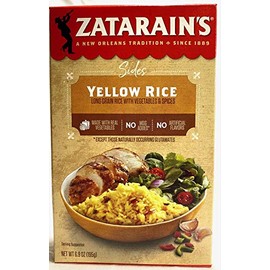 Zatarain's, New Orleans Style, Yellow Rice Mix, 6.9oz Box (Pack of 6)