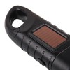 LED Portable Flashlight Multifunction Solar Charging Manual Power Generation Torch