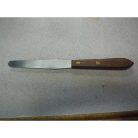 Lamson LongCap Lamson 21220 Wooden Handle Spatula, Stainless Steel Blade, 4.5" Length