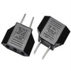 GRLRCR EU Europe to US USA America Travel Plug Adapter