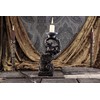 Nemesis Now Salem Black Cat Candlestick Holder, 20cm