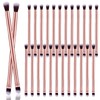 24 Pcs Eyeshadow Smudge Brush 2 in 1 Eyeshadow Brush