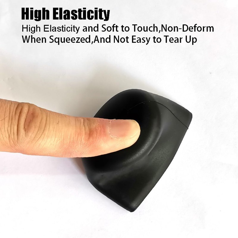 4Pcs Fishing Rod Butt Caps,Dia 0.87in / 22mm Silicone Rod