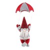 GiftShop Christmas Parachute Gnome Xmas Decorations Hanging Home Decor Grey