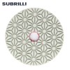 SUBRILLI 4" Dry/Wet 3 Step Diamond Polishing Pads 9-Pcs Step