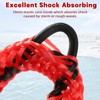 Bungee Dock Line 4' Boat Tow Rope Stretchable 4' to