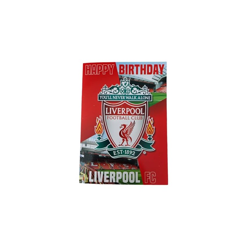 Musical Birthday Card - Liverpool F.C (LB)