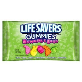 Lifesavers Gummies Bunnies and Eggs 9 Oz Life Savers Easter Candy (Pack of 2 Bags)