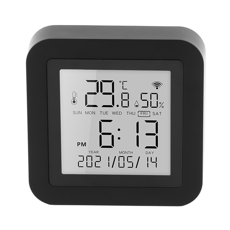 Temperature Humidity Monitor Wifi Portable Support for TUYA Hygrometer Thermometer