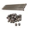 Pro Plug System Plugs and Epoxy Screws for Trex Pebble