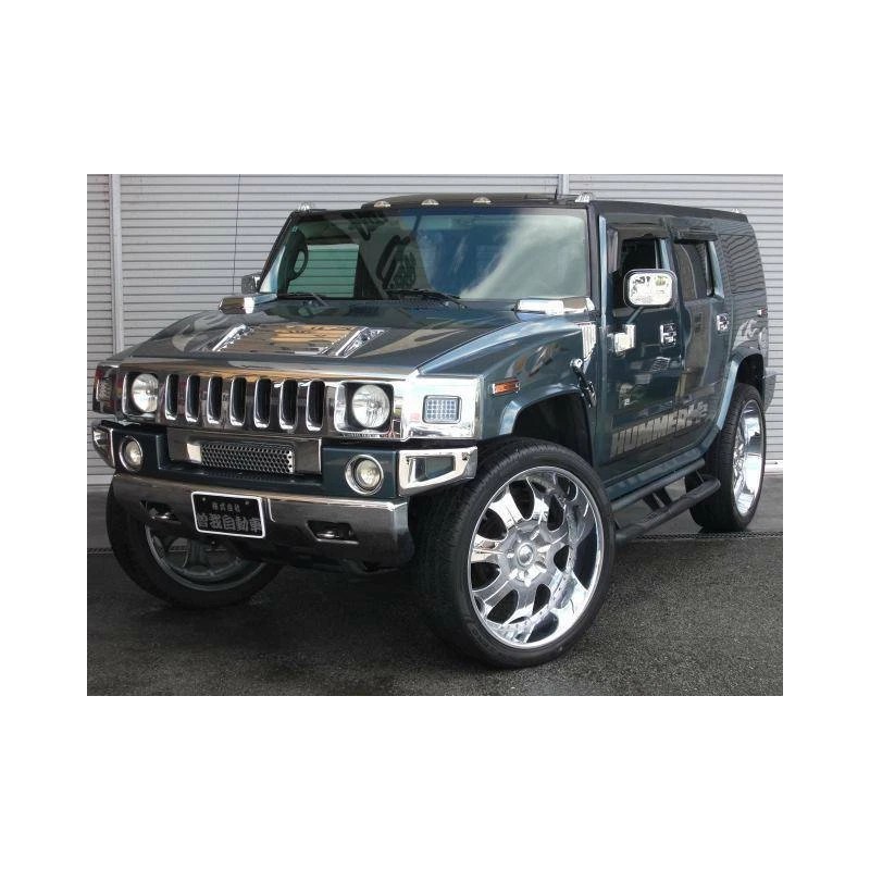 LEDIN Front Bumper End Cap Cover For 2003-2009 HUMMER H2