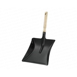 Turk 51200-01 Dustpan with Wooden Handle, Black, 8 x 5 x 15 cm