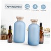 Baluue 2 Pcs Travel Size Shampoo Bottles Toiletry Containers Tight